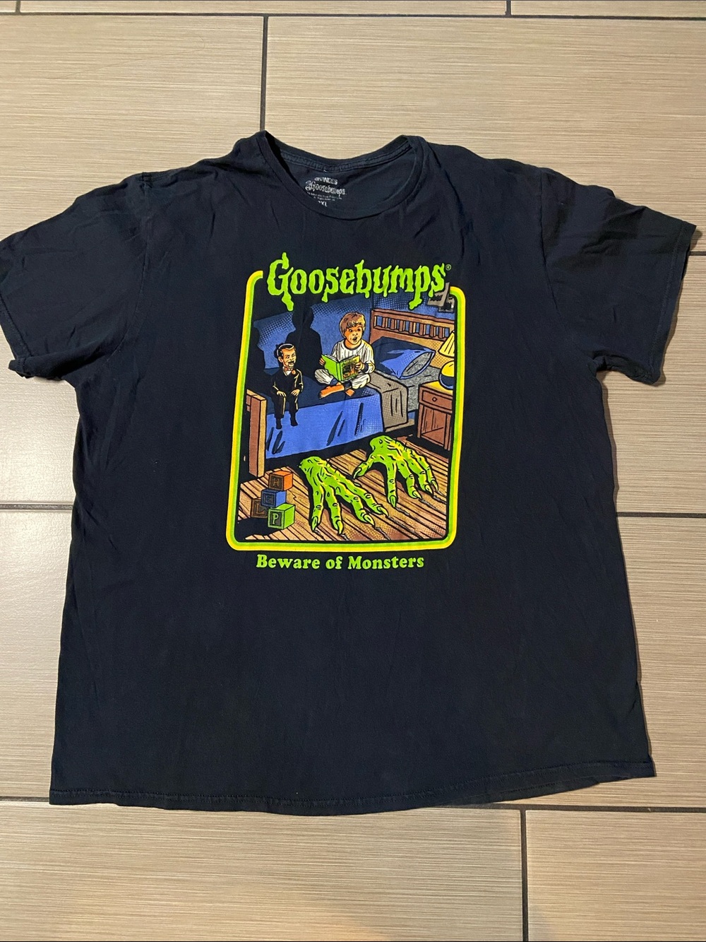 Goosebumps Beware of Monsters Graphic T-Shirt – 2XL – Unisex